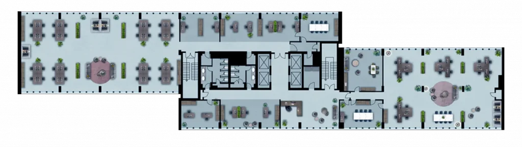 Open-Space-Grundriss von Der Karl in Berlin