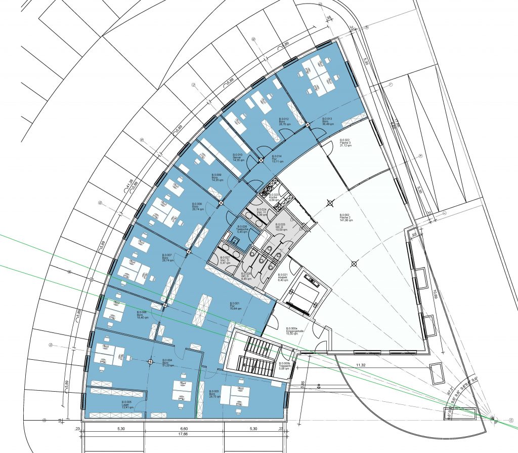 Isaac Fulda Allee 9 Musterplanung EG
