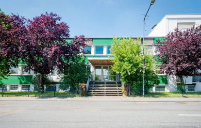 Aussenansicht der Victor-Slotosch-Straße 18-20.