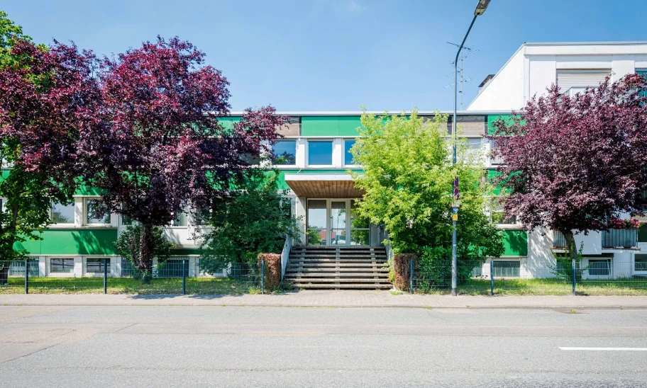 Aussenansicht der Victor-Slotosch-Straße 18-20.